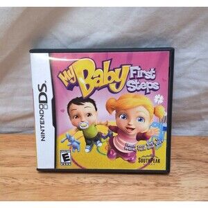 MY BABY FIRST‎ STEPS 2009 Nintendo DS Game w/ Manual 100% Complete NOT TESTED